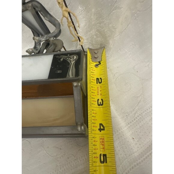 Carl Goeller Stained Glass radiologist x-rays DoctorDesk Decor card holder - Picture 9 of 11